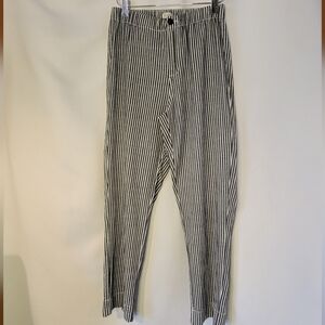 Brandy Melville John Galt Railroad Pinstripe Trousers, Elastic Waist,  Size XS